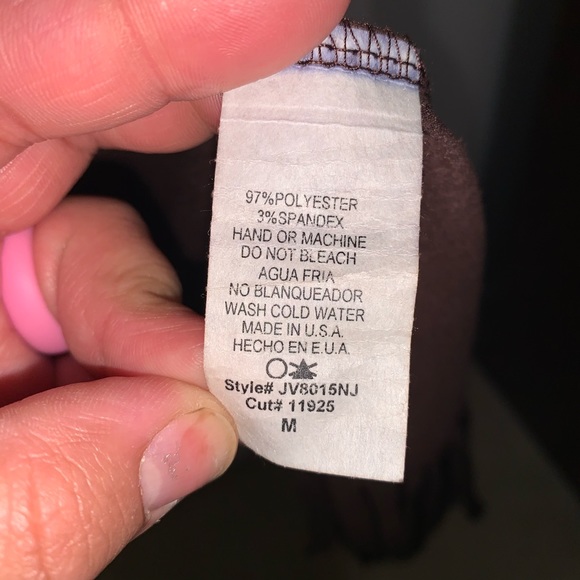 Fringed Brown cardigan - Picture 3 of 7